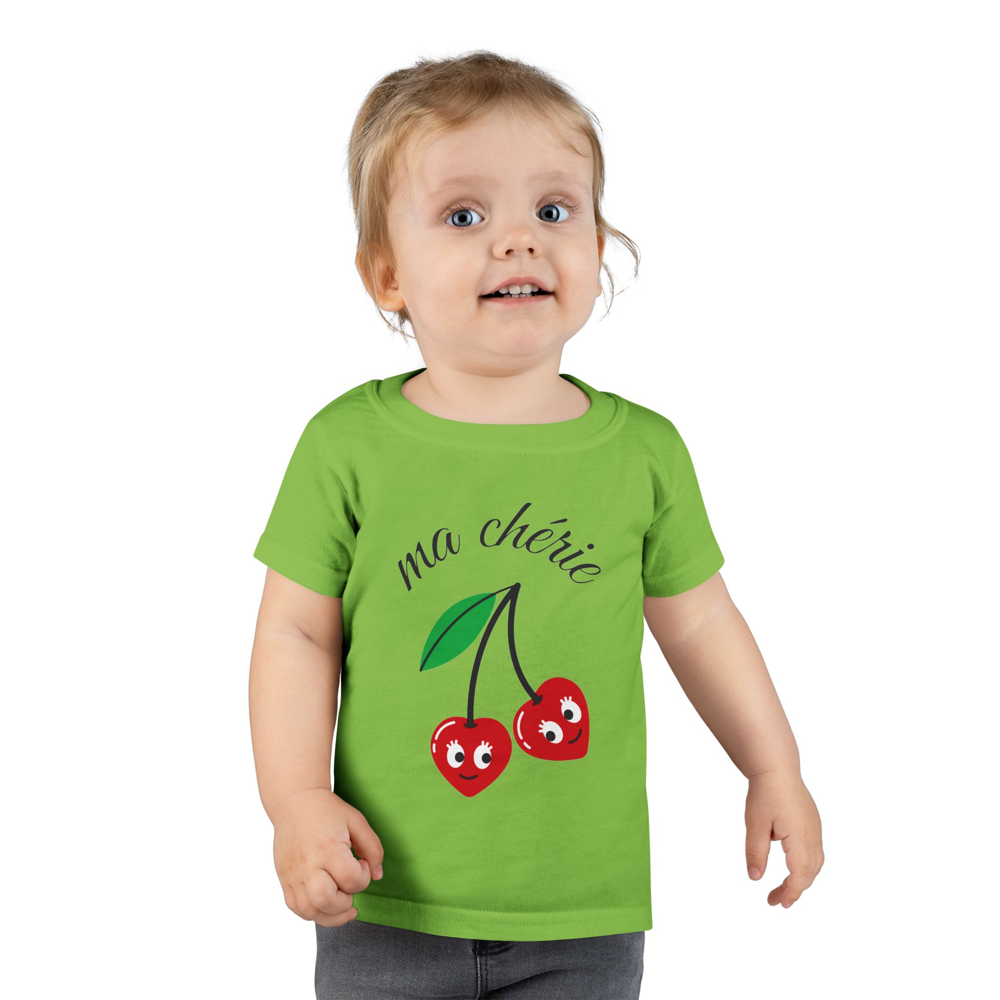 Cute Toddler T-Shirt with Cherries - Adorable Kids Apparel, Gift for Birthdays, Baby Showers, Playdates, Fun Everyday Wear - Image 9