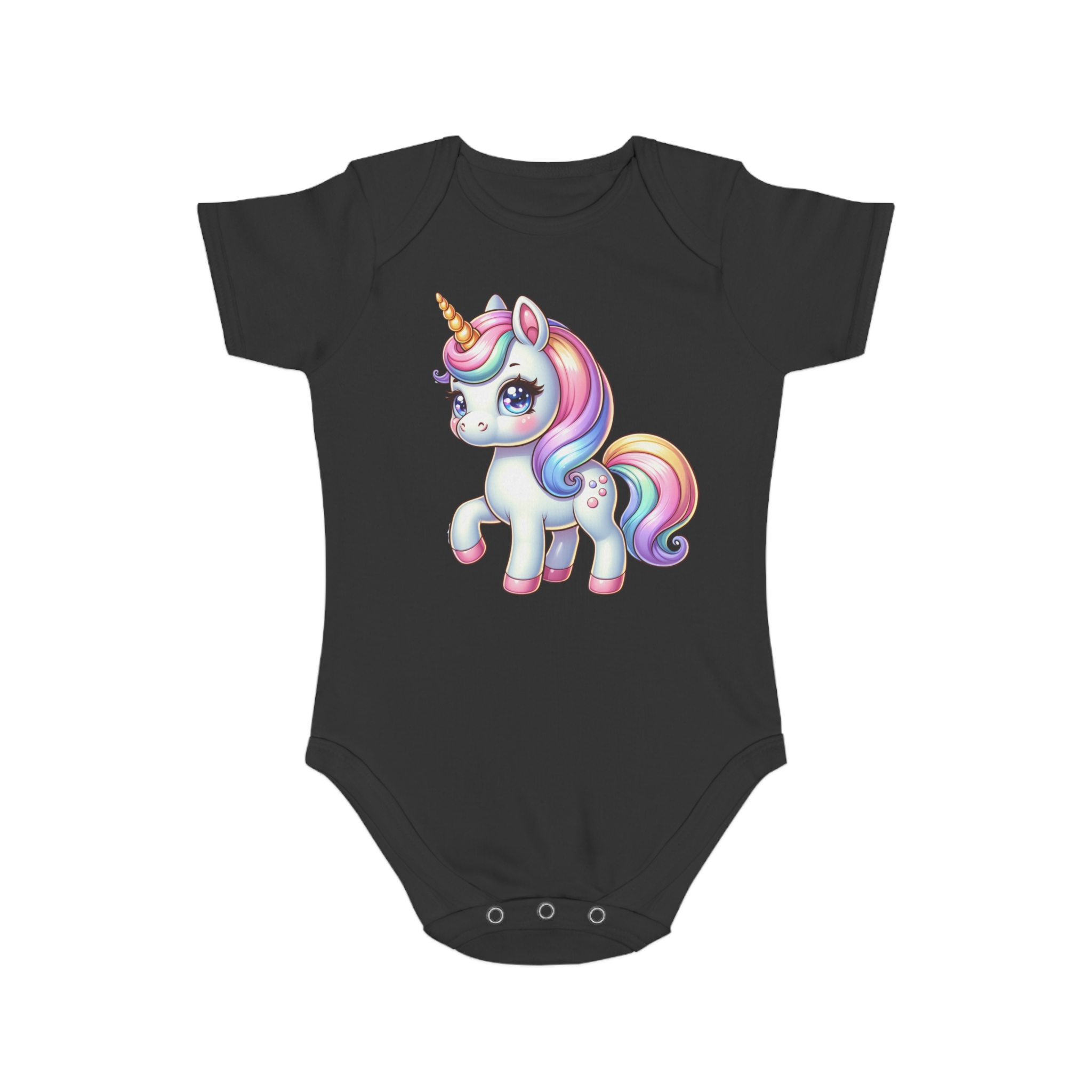 Adorable Unicorn Baby Bodysuit, Perfect Gift for Newborns, Cute Baby Shower Outfit, Baby Unicorn Clothes, Infant Unicorn Apparel - Image 4