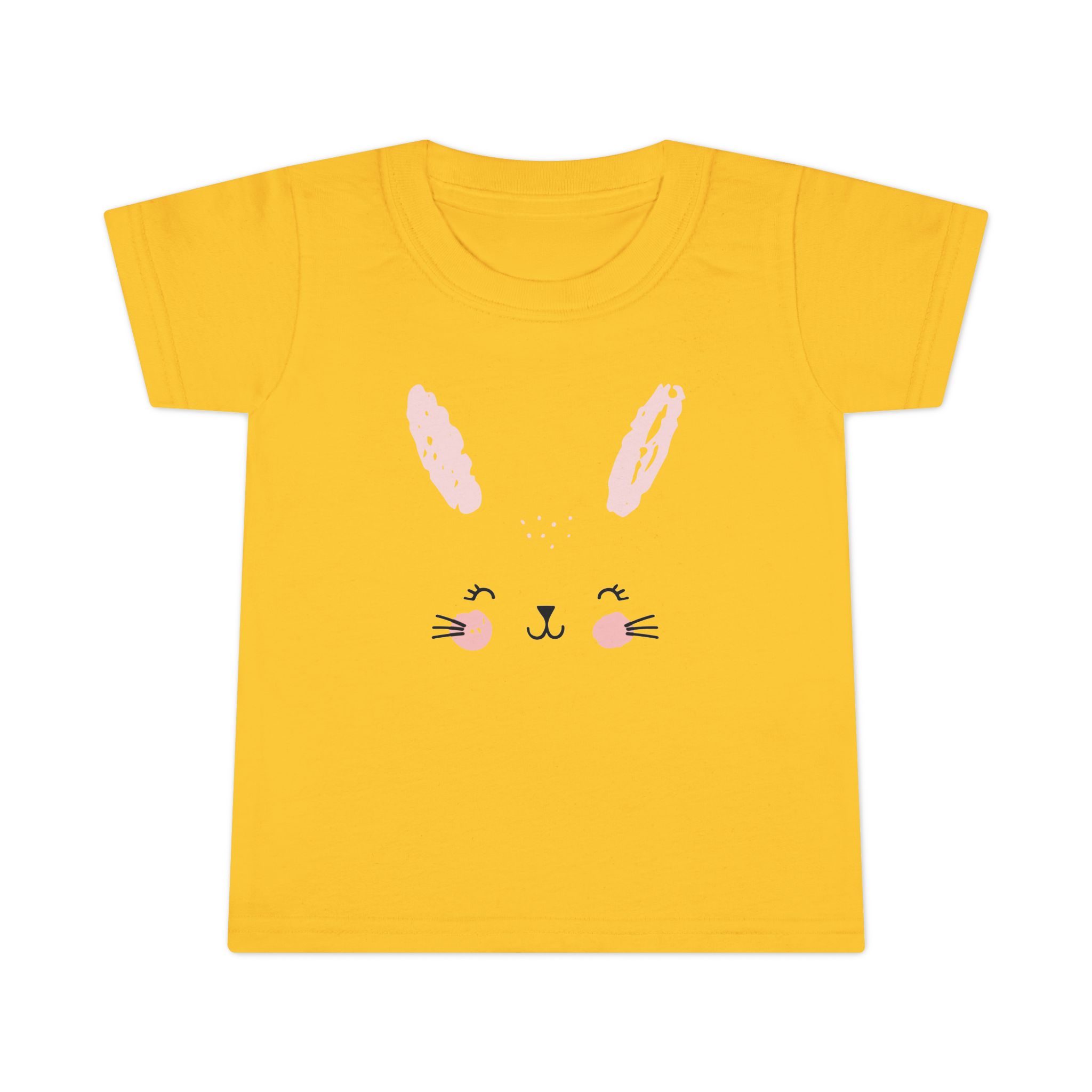Adorable Bunny Toddler T-shirt, Cute Bunny Tee for Kids, Easter Outfit, Spring Apparel, Baby Shower Gift, Toddler Clothes - Image 4