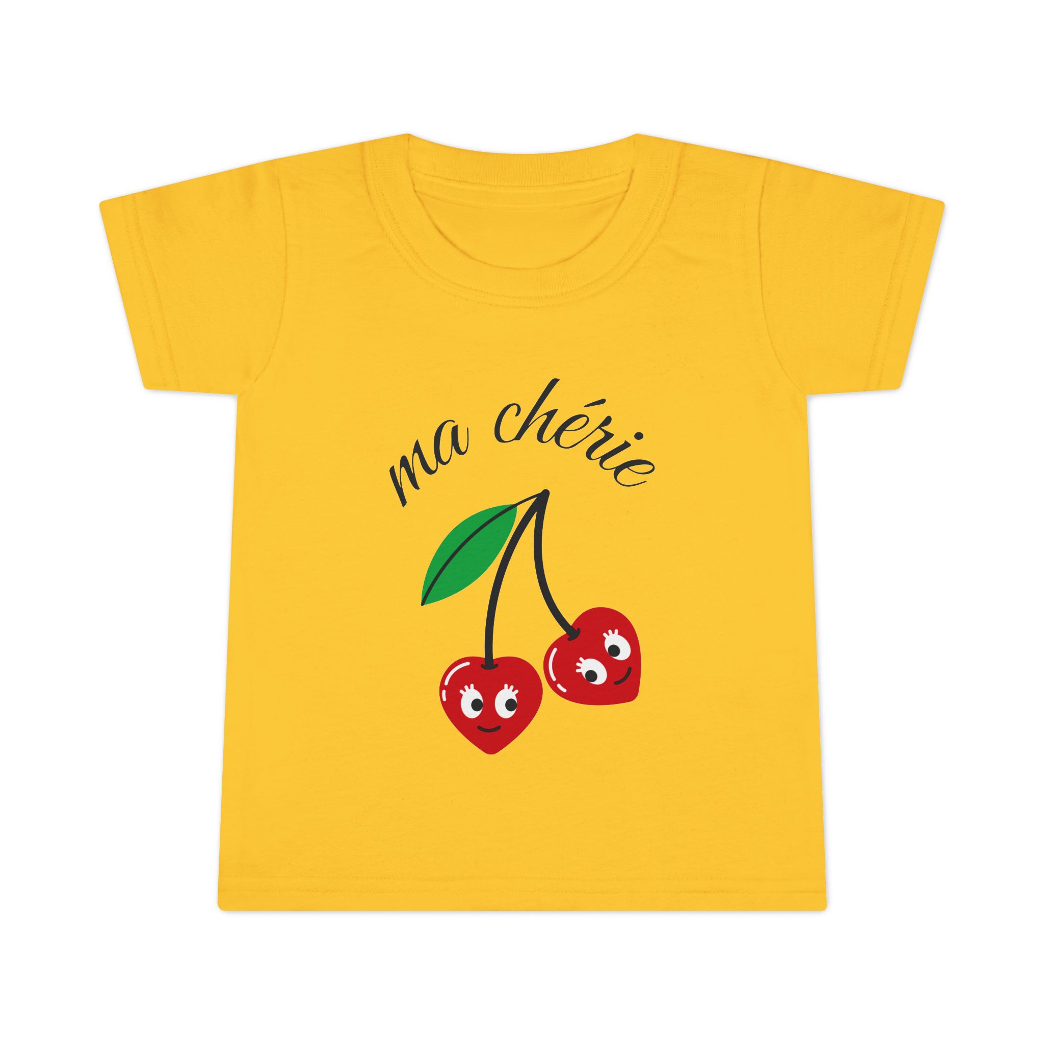 Cute Toddler T-Shirt with Cherries - Adorable Kids Apparel, Gift for Birthdays, Baby Showers, Playdates, Fun Everyday Wear - Image 4