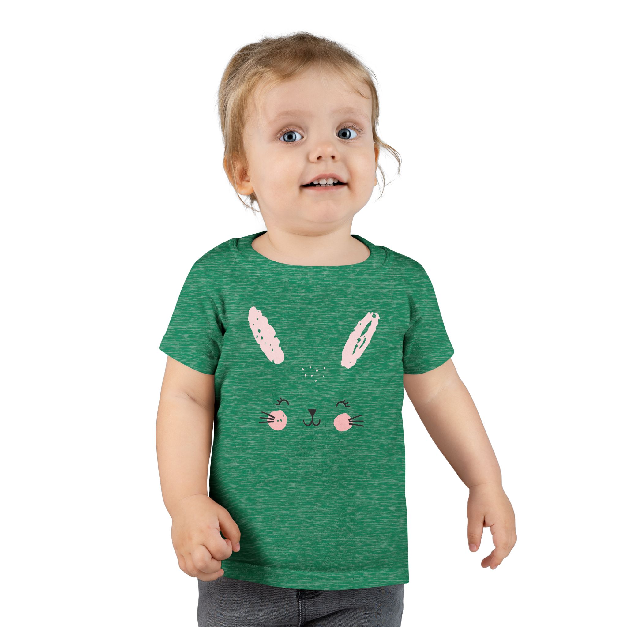 Adorable Bunny Toddler T-shirt, Cute Bunny Tee for Kids, Easter Outfit, Spring Apparel, Baby Shower Gift, Toddler Clothes - Image 12