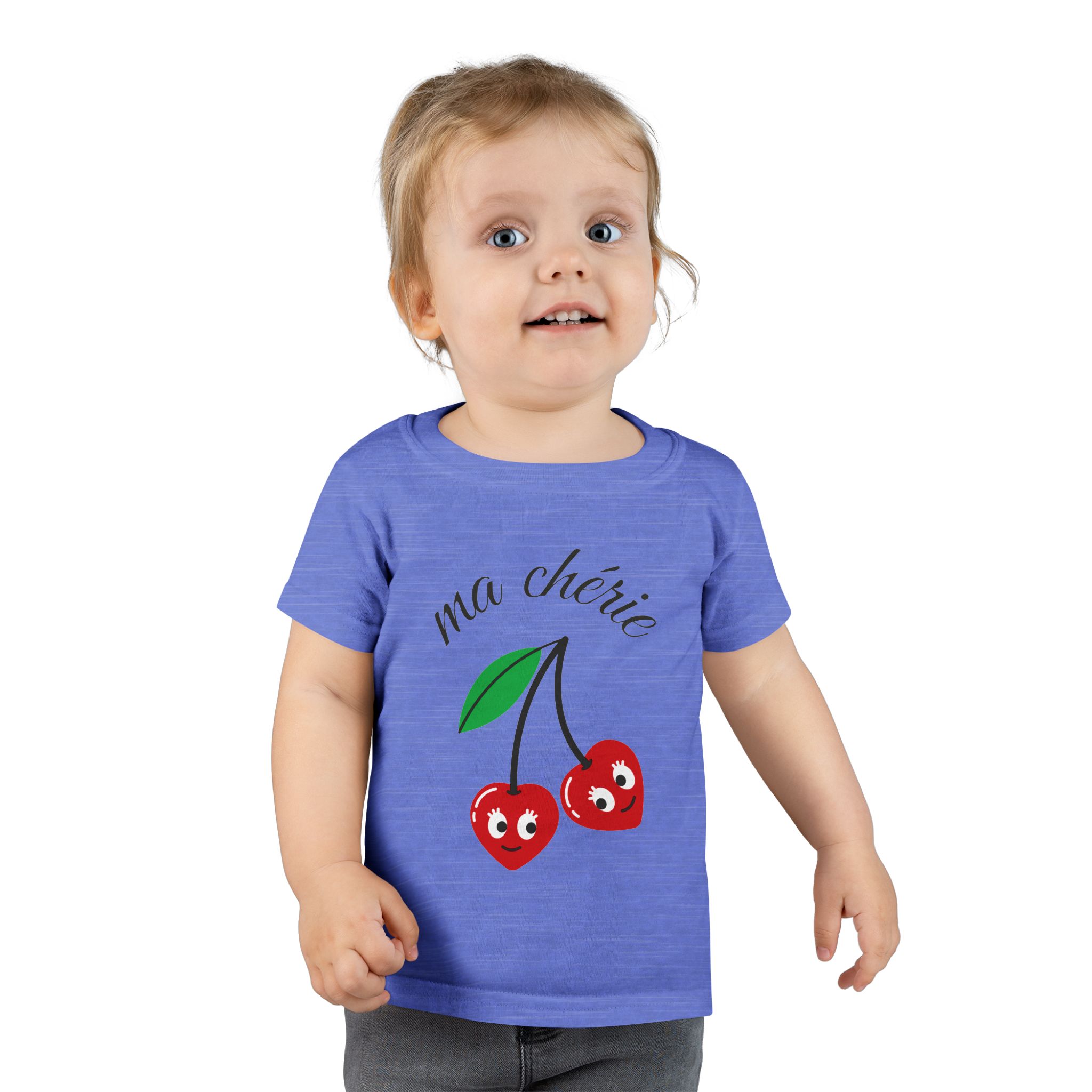 Cute Toddler T-Shirt with Cherries - Adorable Kids Apparel, Gift for Birthdays, Baby Showers, Playdates, Fun Everyday Wear - Image 18