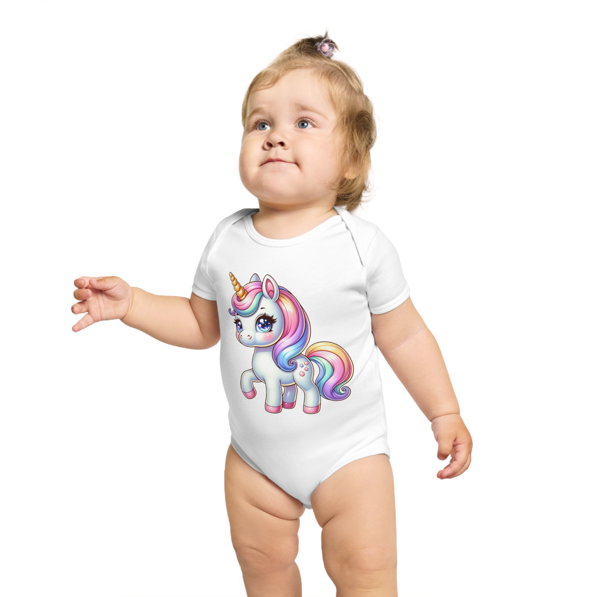 Adorable Unicorn Baby Bodysuit, Perfect Gift for Newborns, Cute Baby Shower Outfit, Baby Unicorn Clothes, Infant Unicorn Apparel - Image 3