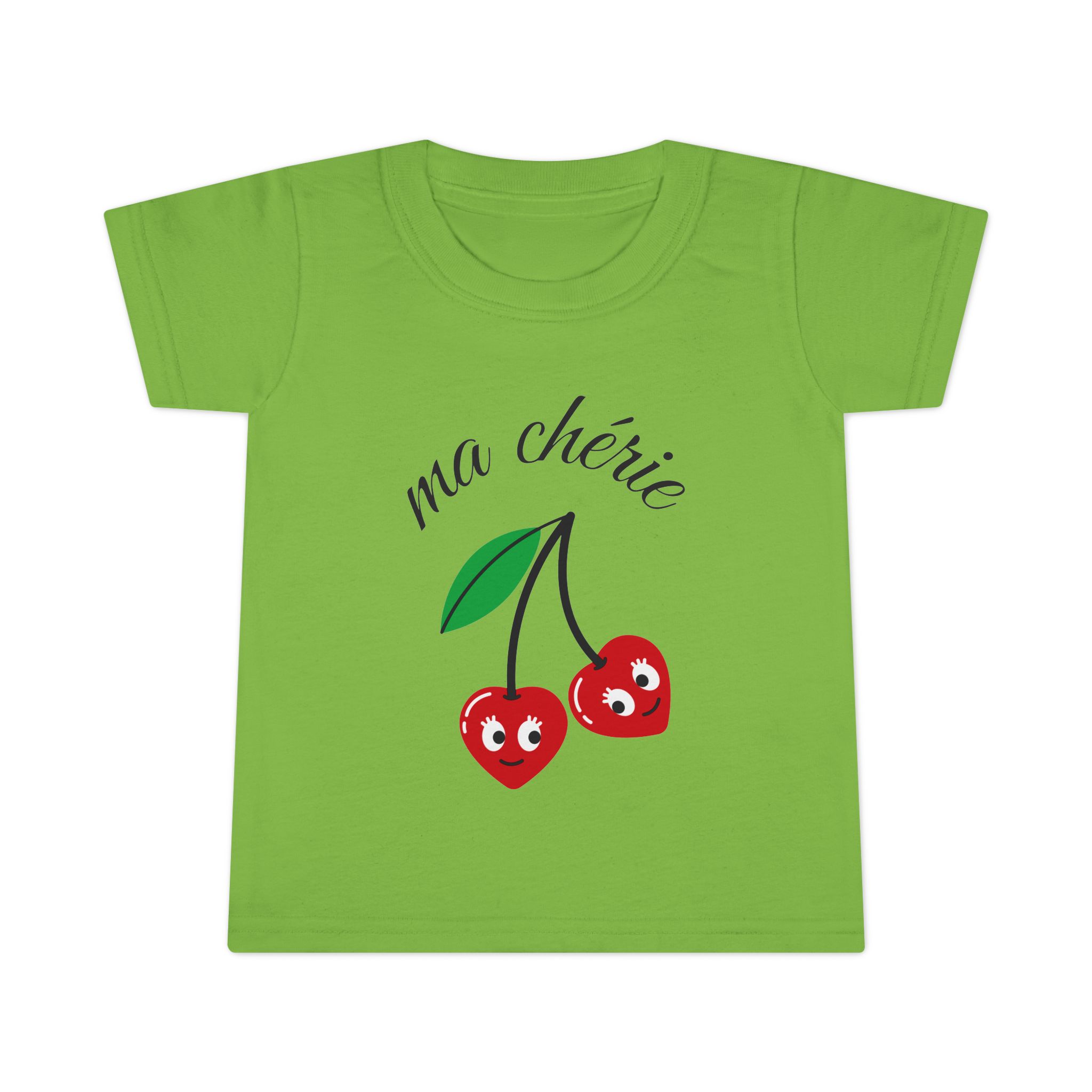 Cute Toddler T-Shirt with Cherries - Adorable Kids Apparel, Gift for Birthdays, Baby Showers, Playdates, Fun Everyday Wear - Image 7